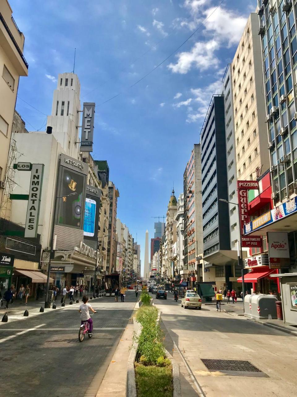 Estilo Y Comodidad En Av Corrientes, Departamento Con Estacionamiento Para Autos Buenos Aires Exterior foto