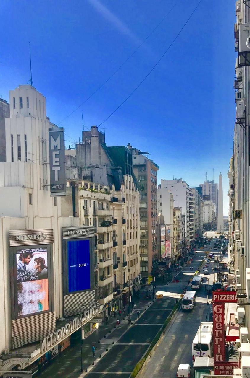 Estilo Y Comodidad En Av Corrientes, Departamento Con Estacionamiento Para Autos Buenos Aires Exterior foto